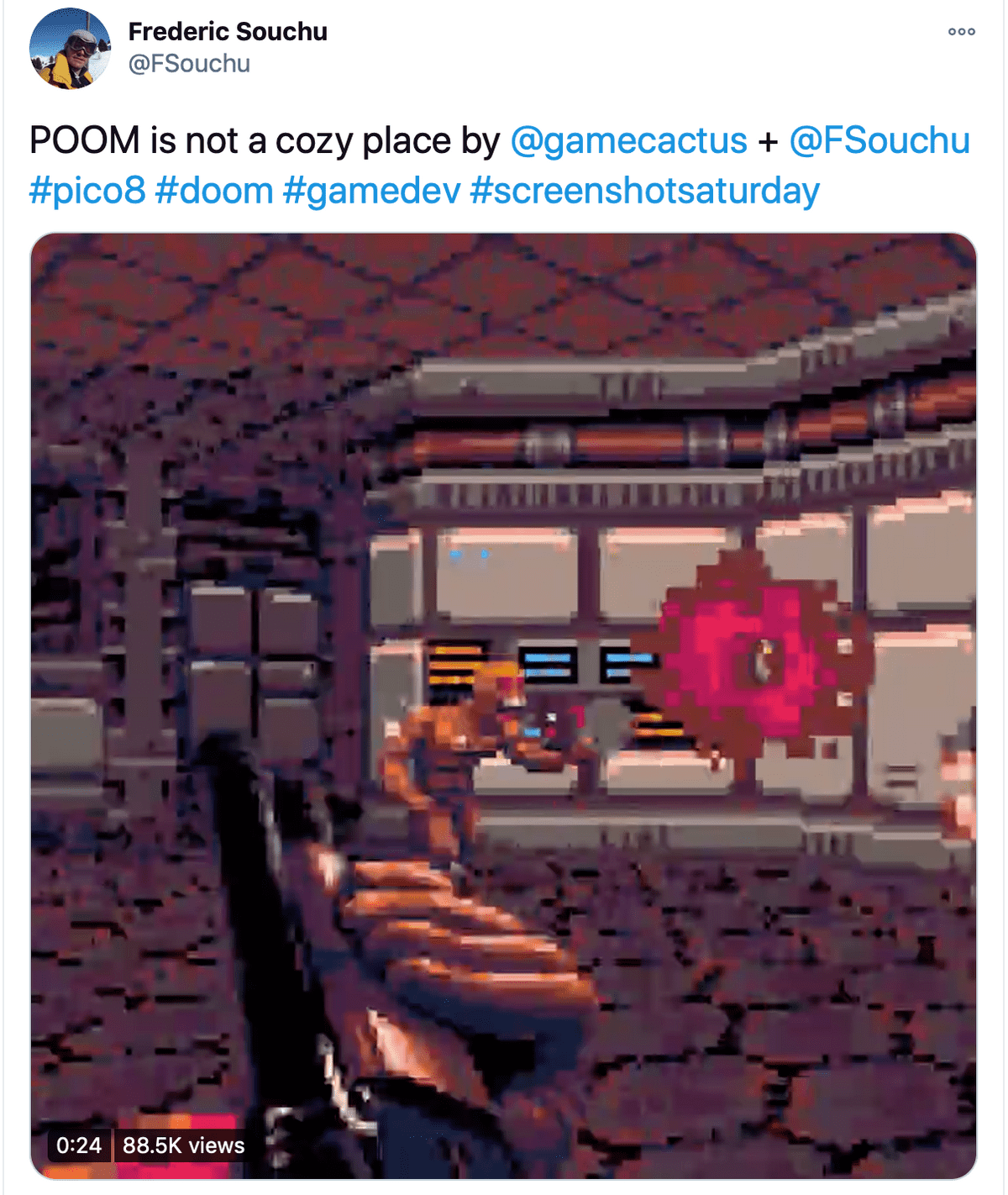 Doom, but PICO-8